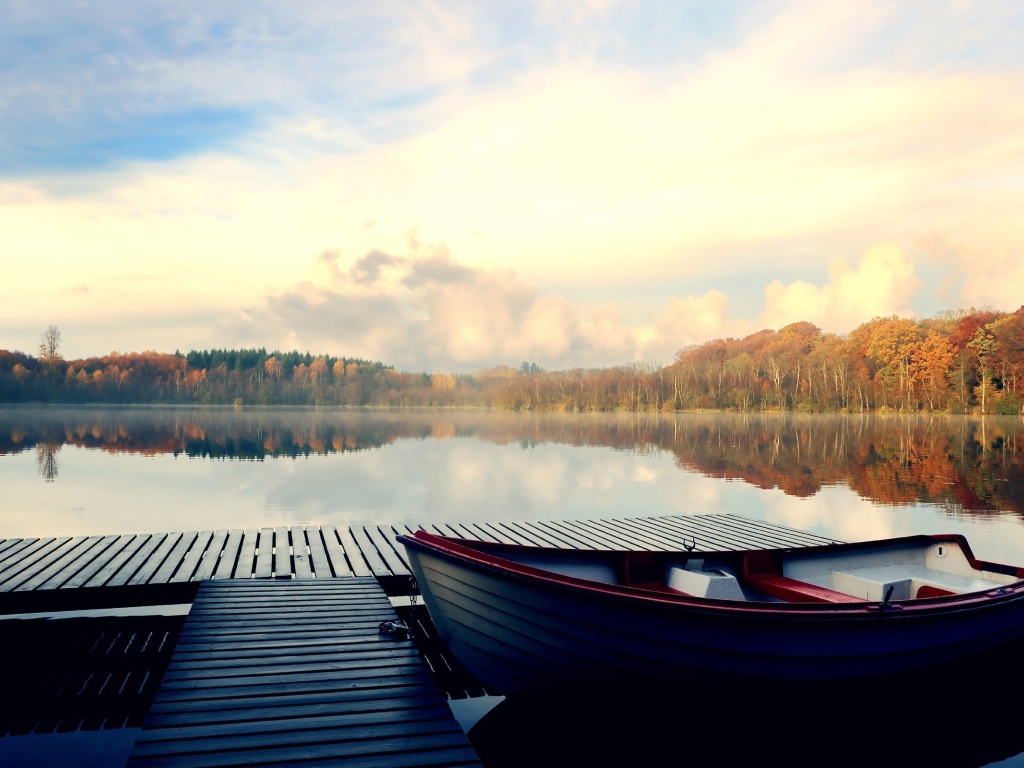 Речной причал 