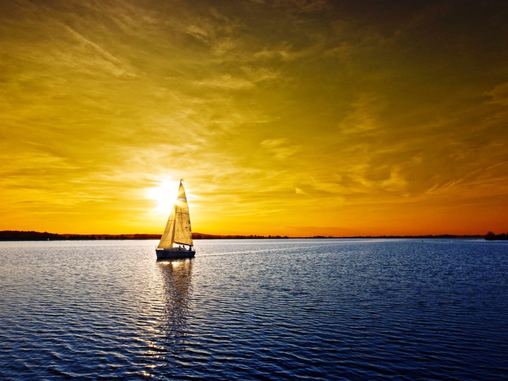 Удивительный закат