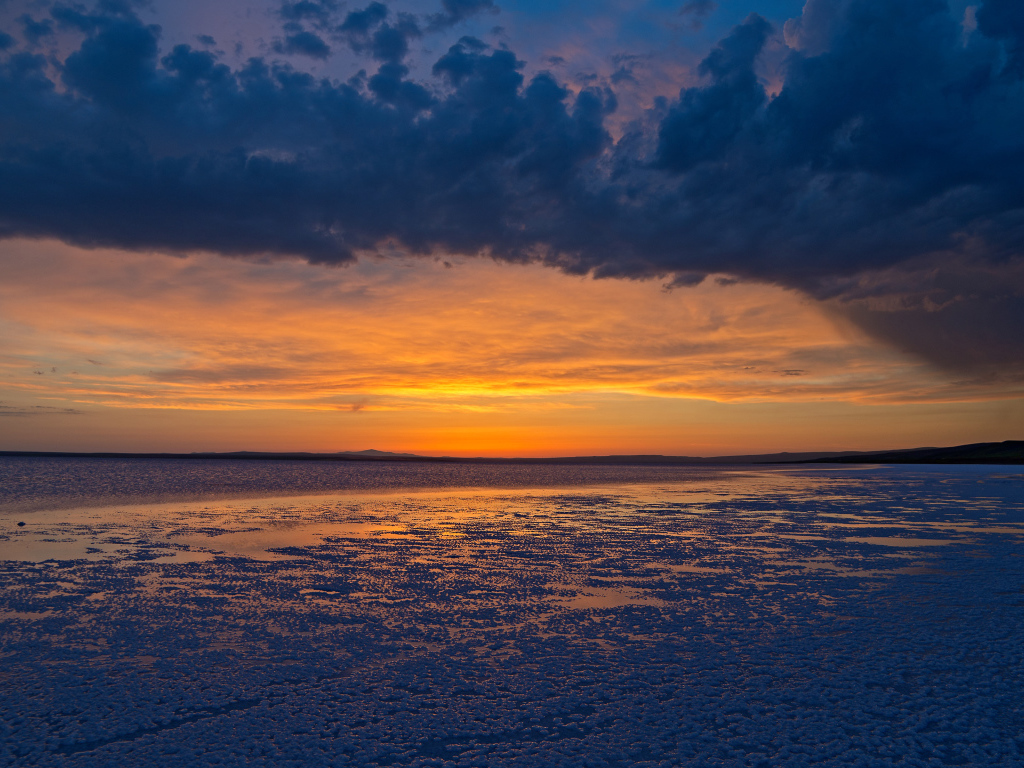 Удивительный закат в Турции