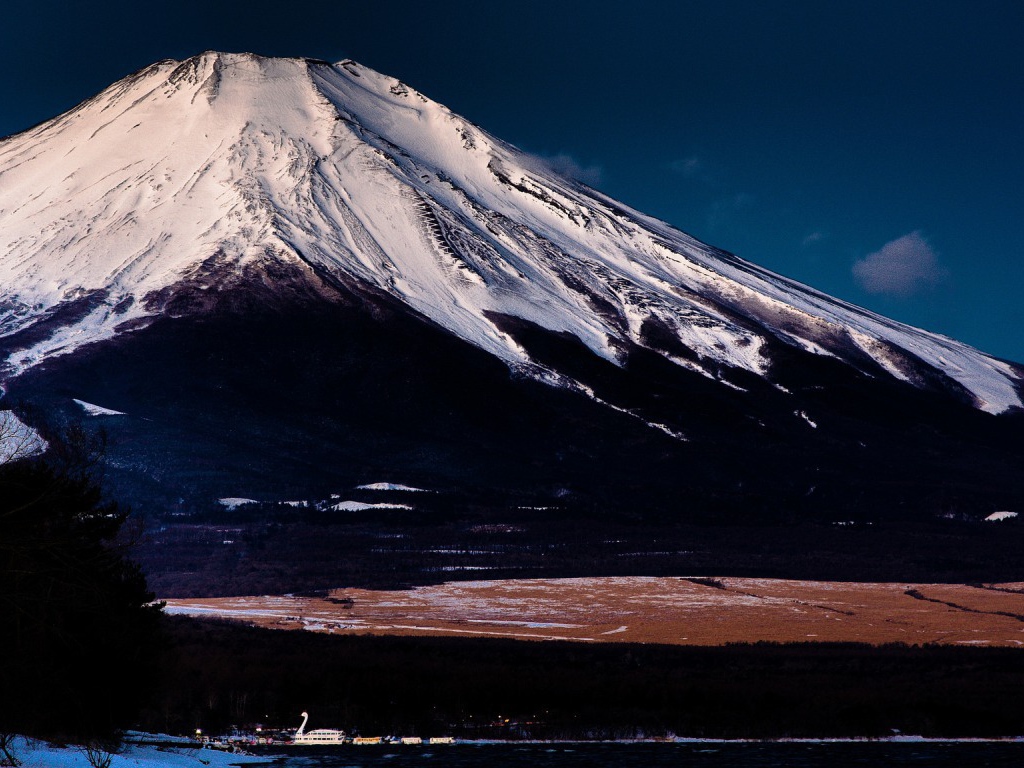 Фудзияма древний вулкан