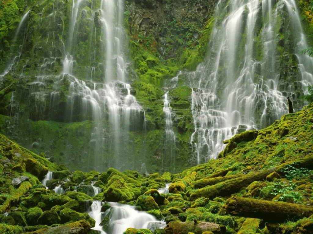 Водопад в Орегоне