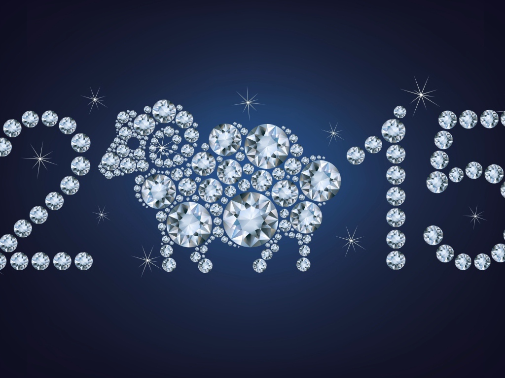 Новогодняя овечка