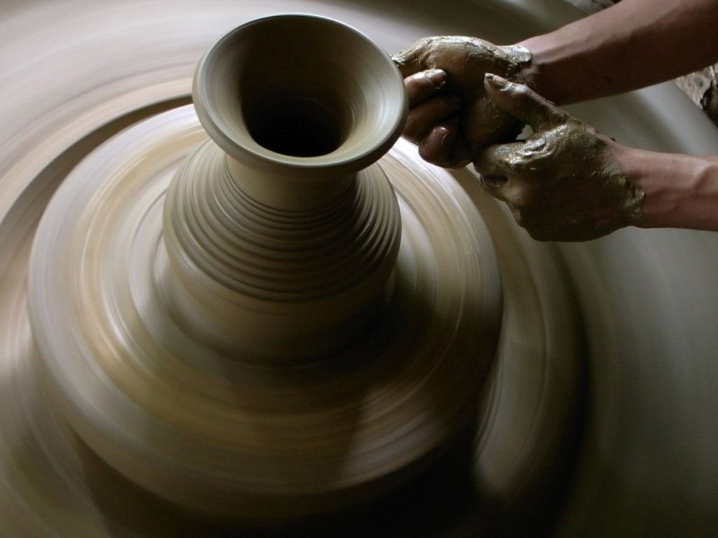 Работа гончара