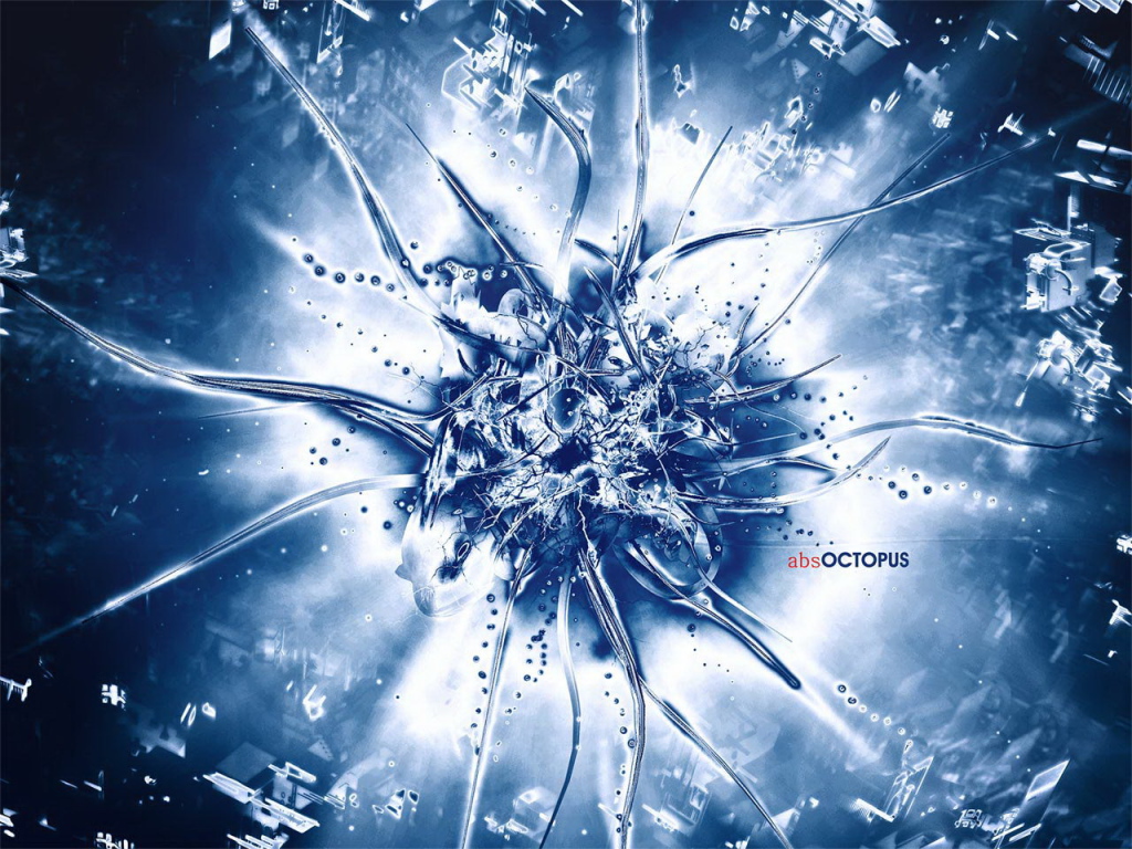 Фантастическое существо с щупальцами