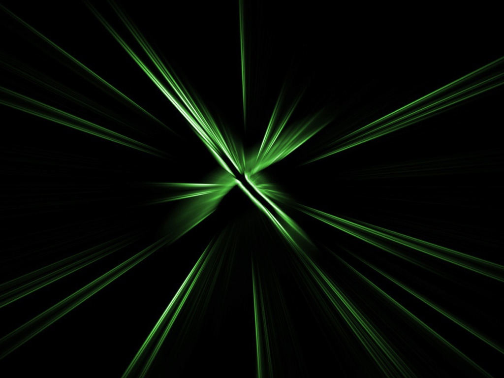 Зеленые лучи