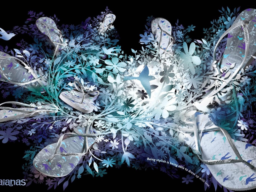 Тапочки и птица