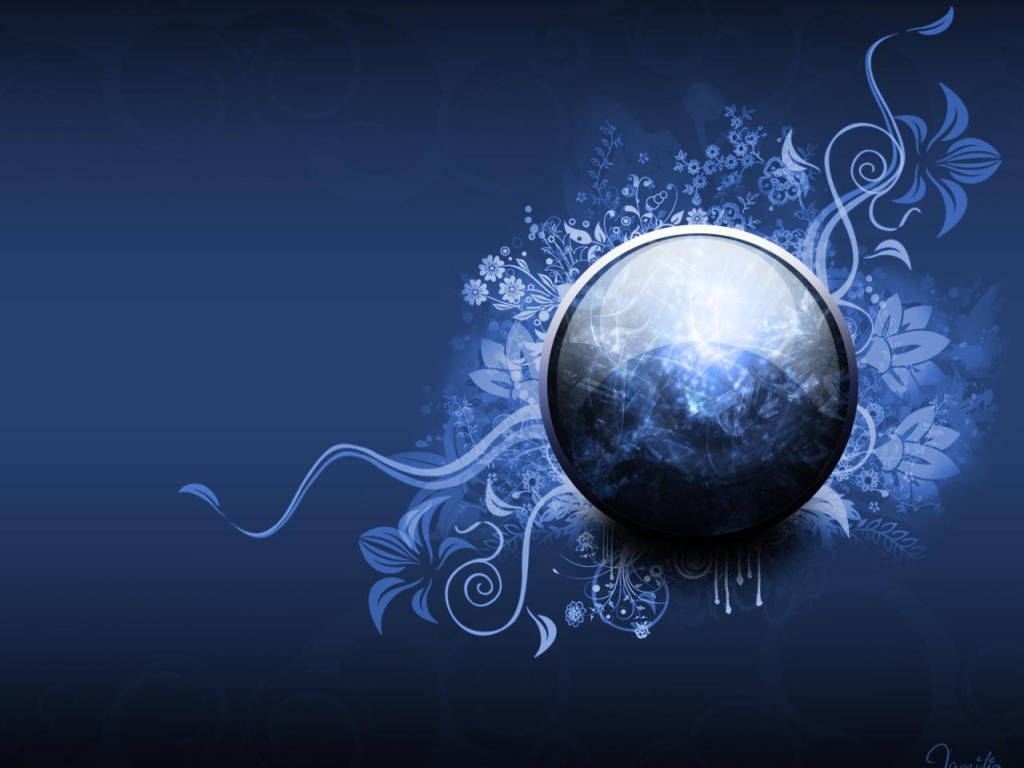 Шар с цветами