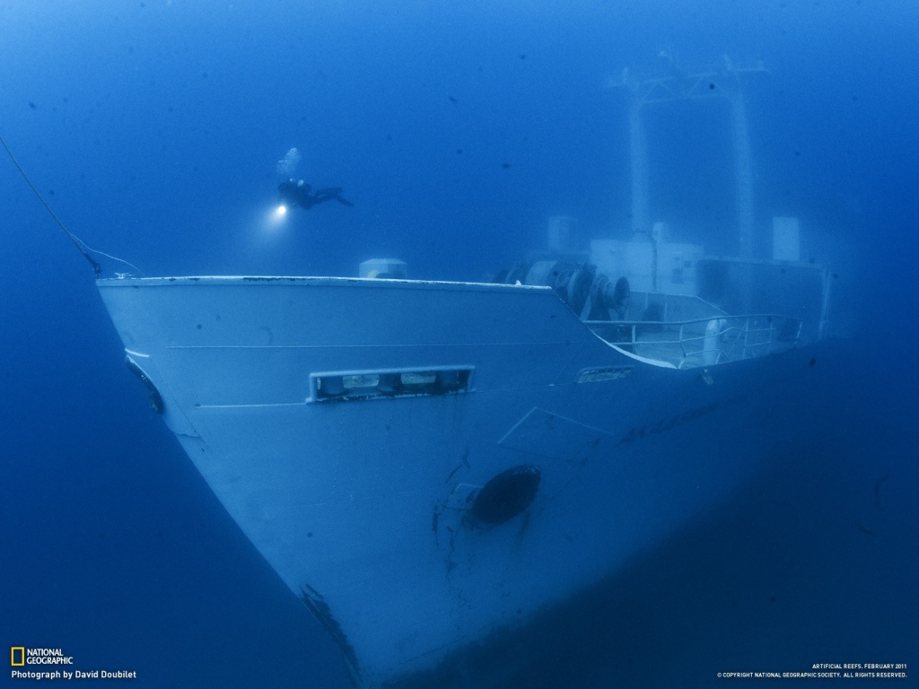 Затонувший корабль