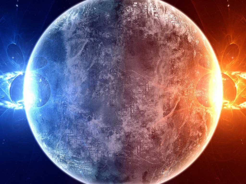 Столкновение стихий в космосе