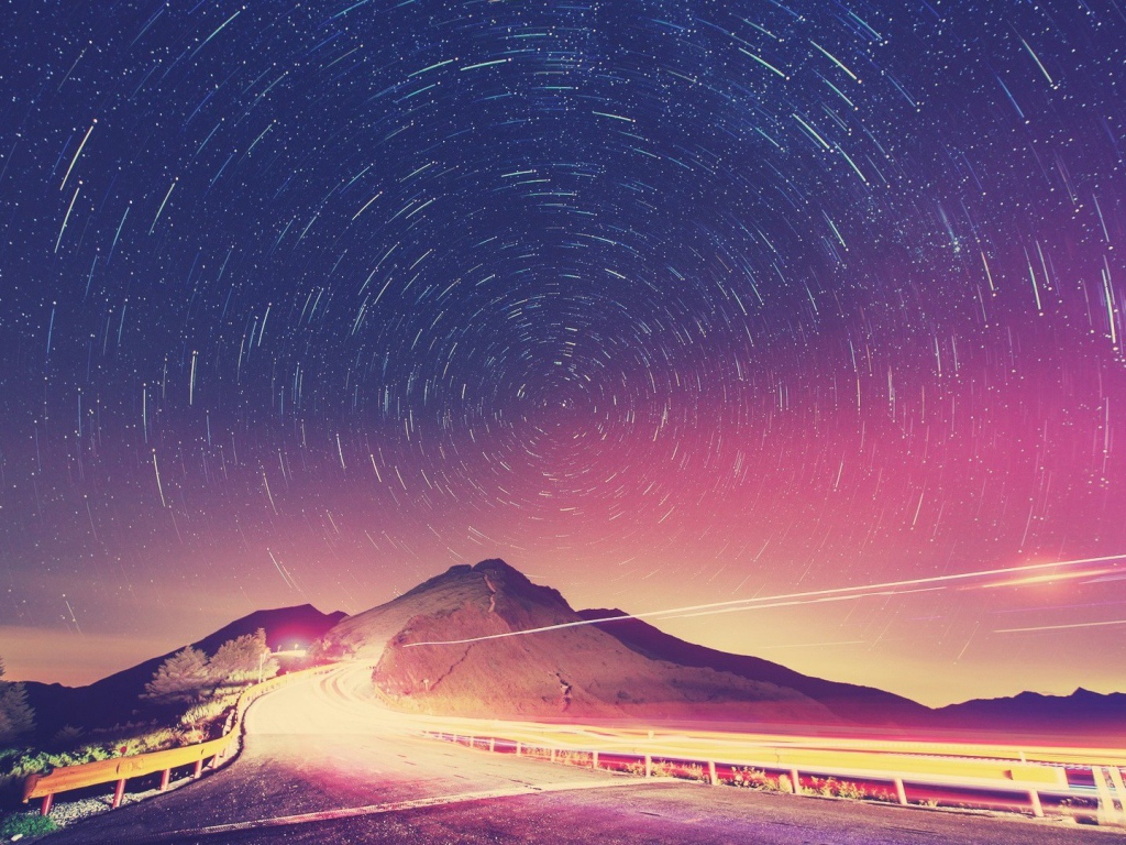 Ночной оборот звезд