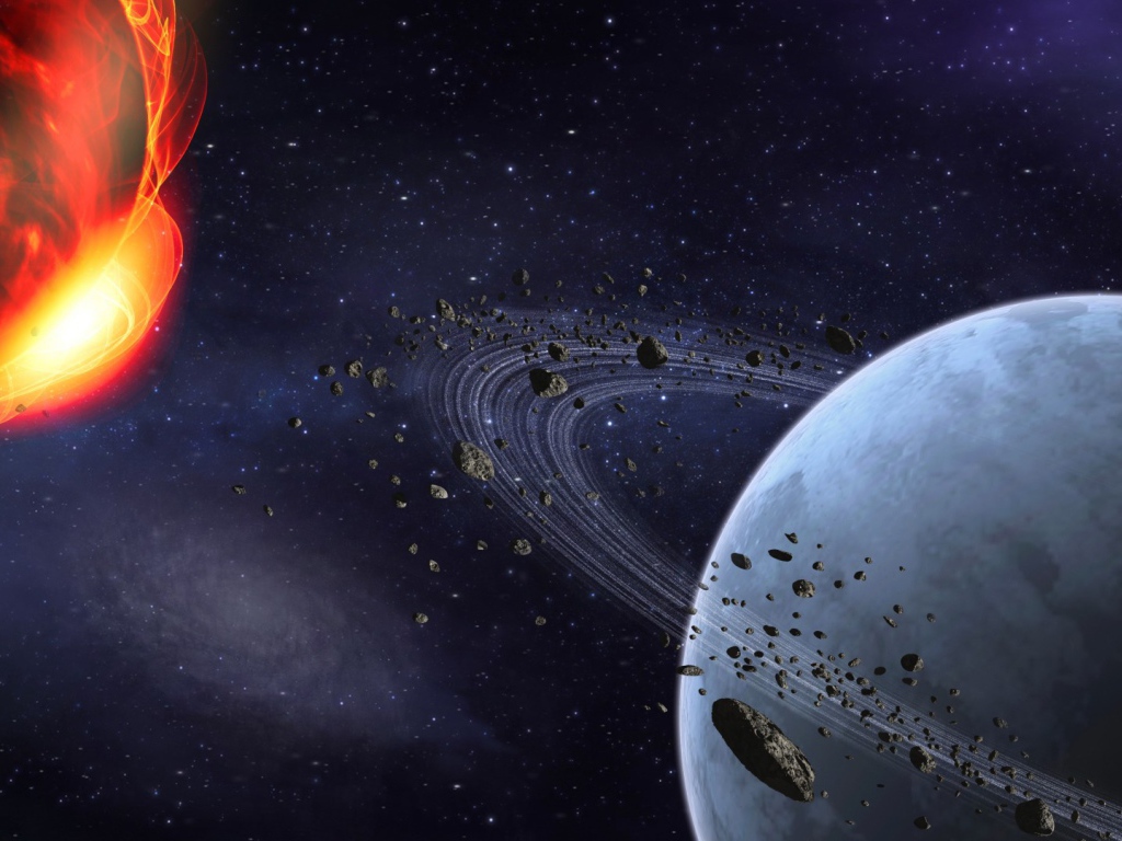 Красное пятно в космосе