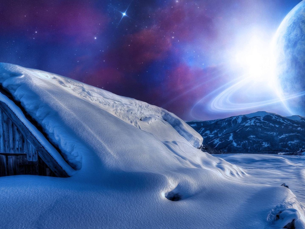 Небо холодной планеты