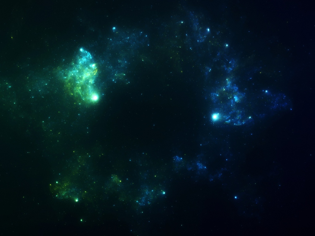 Звездное скопление и туманность