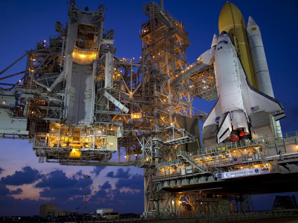 Вечер перед стартом шаттла