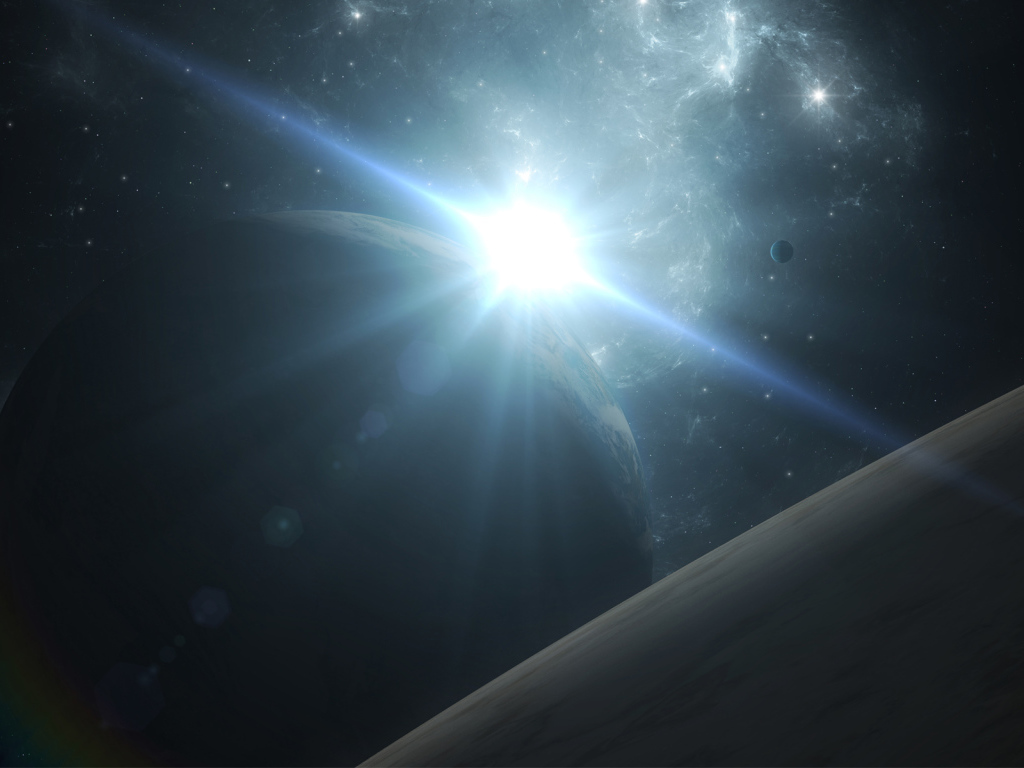 Свет звезды и планеты