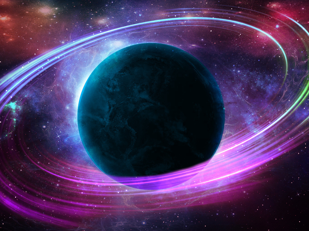 Траектории орбит вокруг планеты