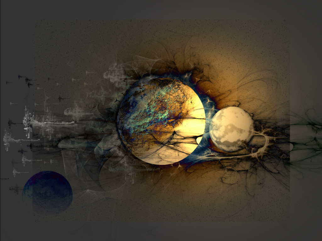 Абстрактная система планет