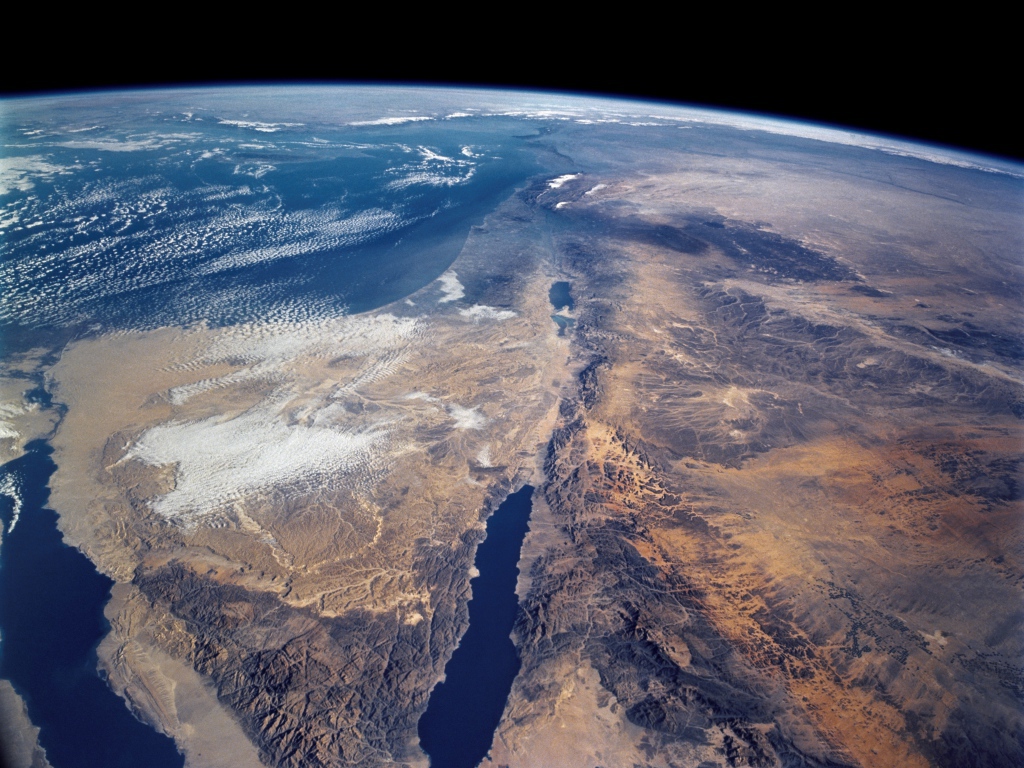 Фото из космоса Африки