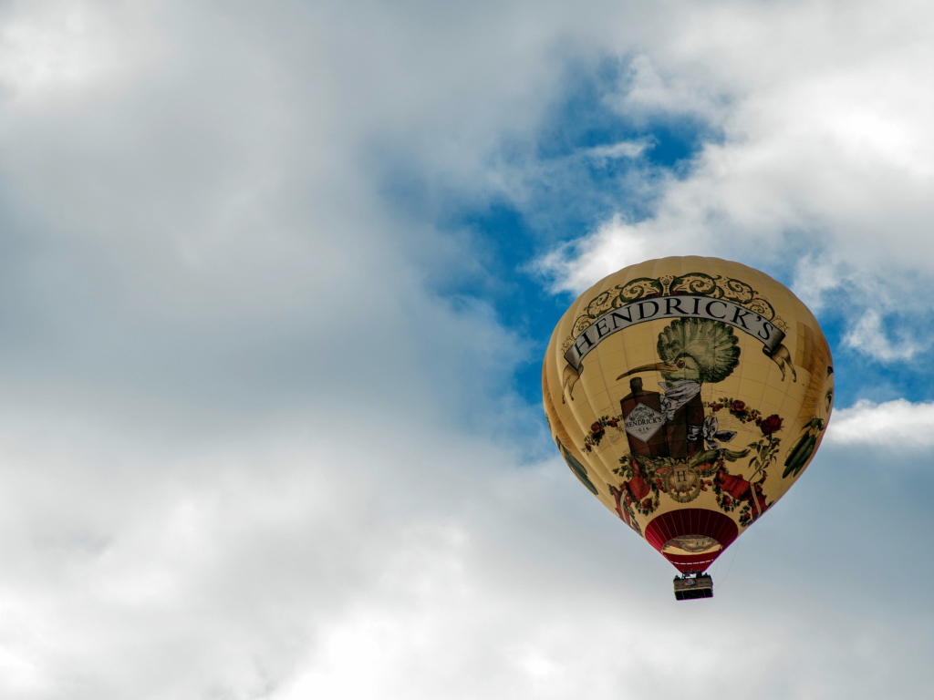 Воздушный шар с рисунком