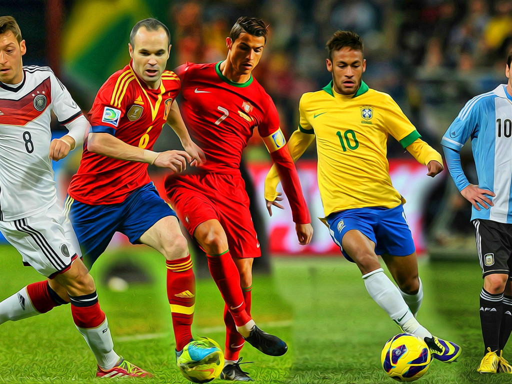 Все знаменитые футболисты