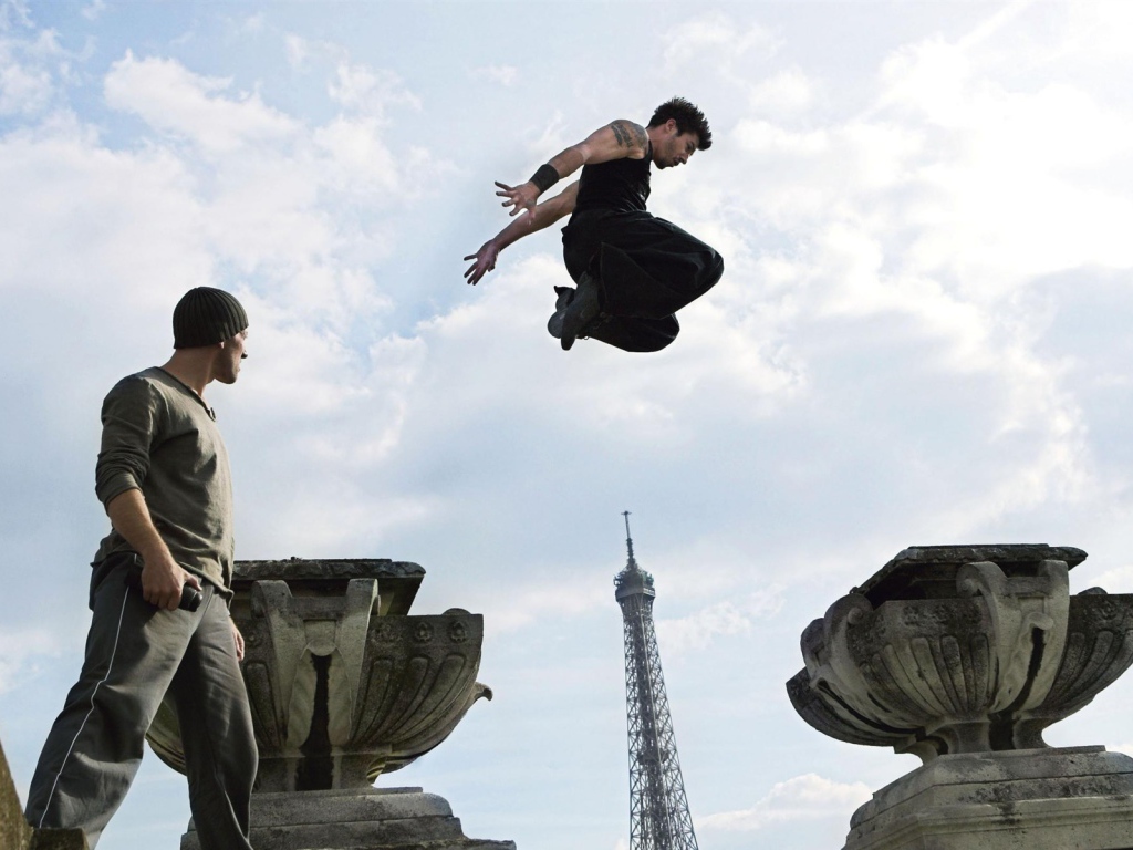 Паркур в Париже