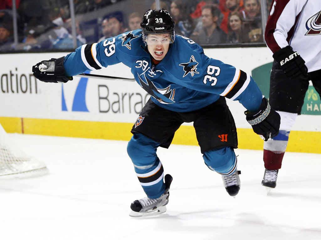 Известный Хоккеист Сан-Хосе Логан Кутюр