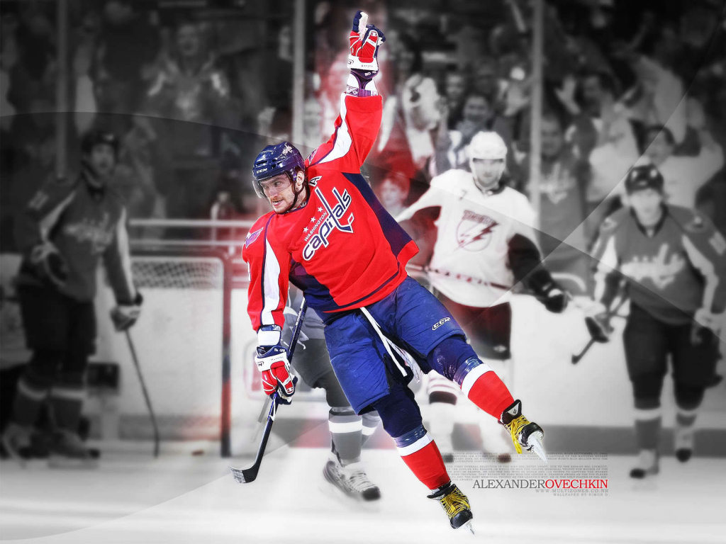 Известный Хоккеист Вашингтона Александр Овечкин