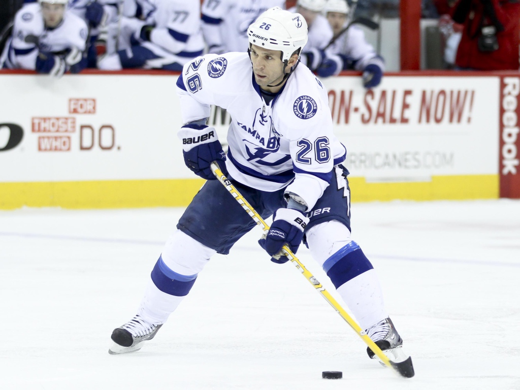 Известный игрок НХЛ Мартин Сент-Луис