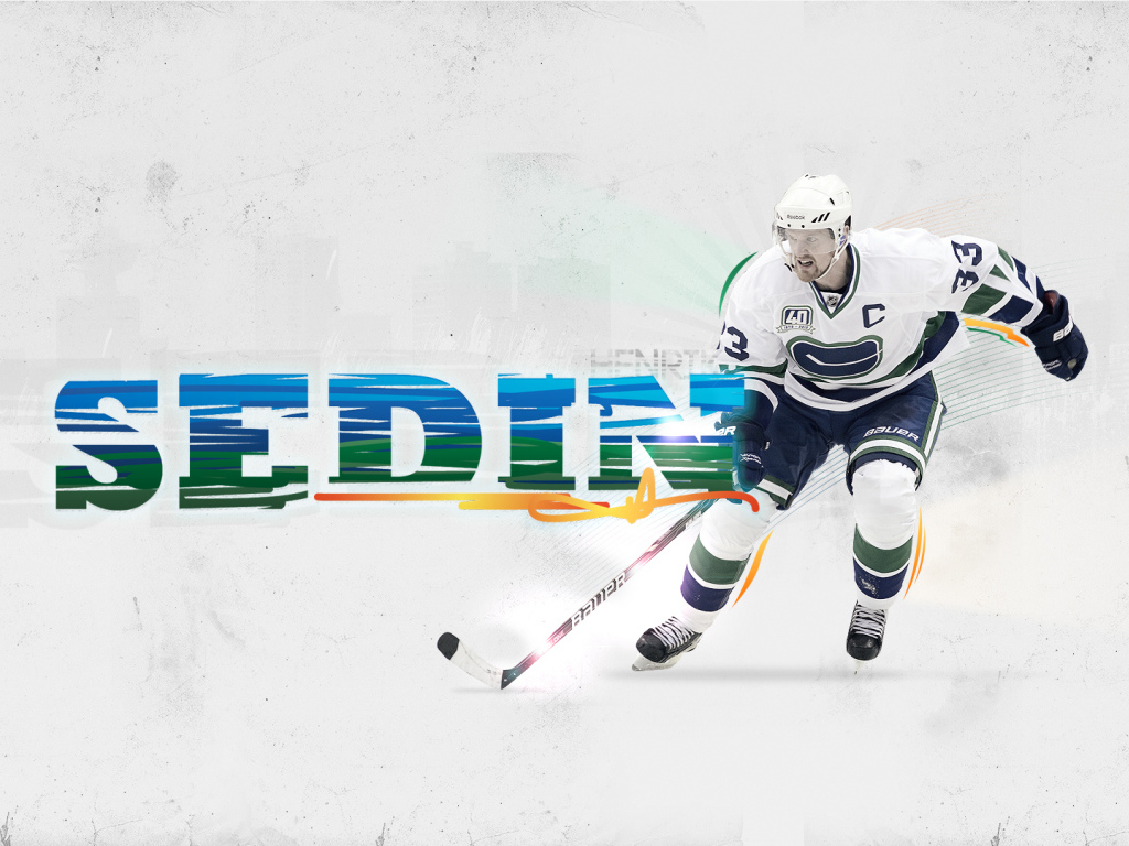 Хенрик Седин на льду