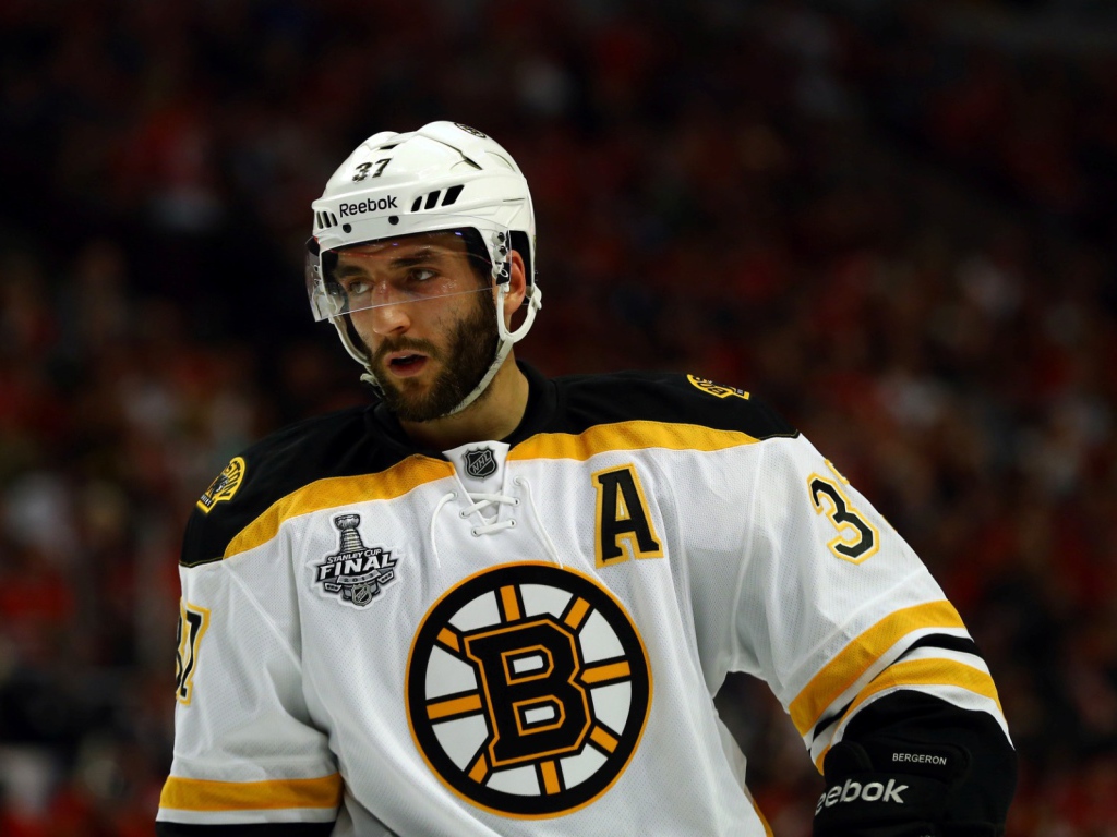 Хоккеист Бостона Патрис Бержерон