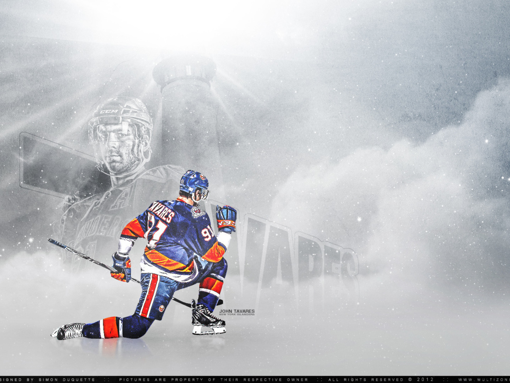 Джон Таварес на льду