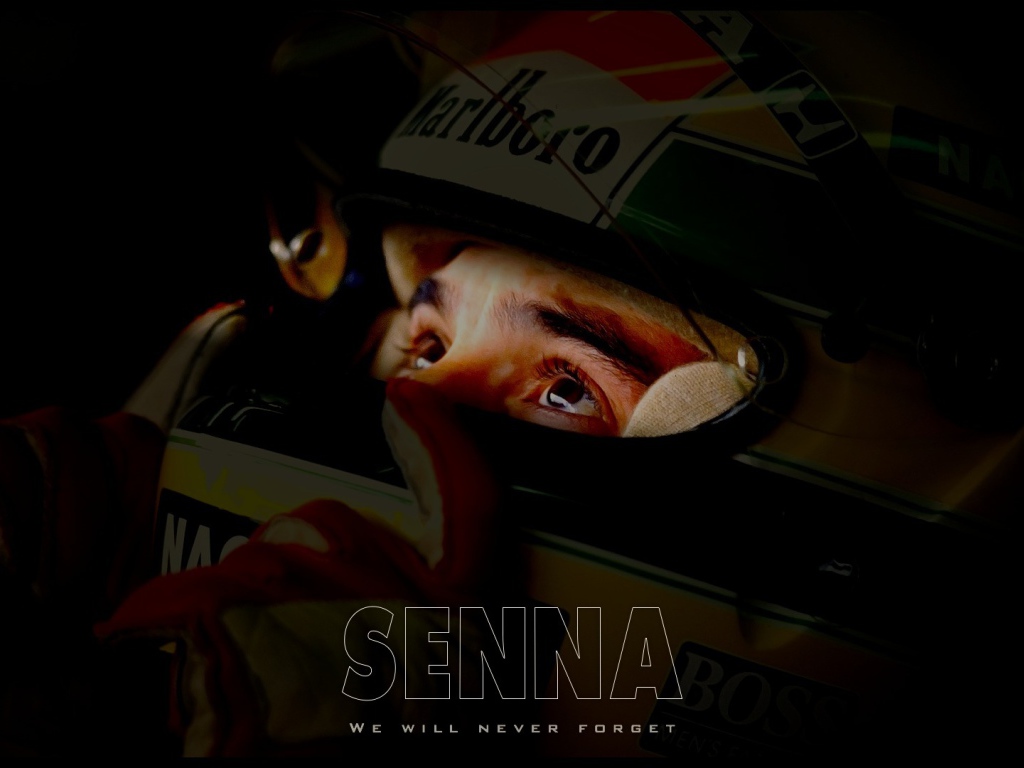	   Racer Ayrton Senna