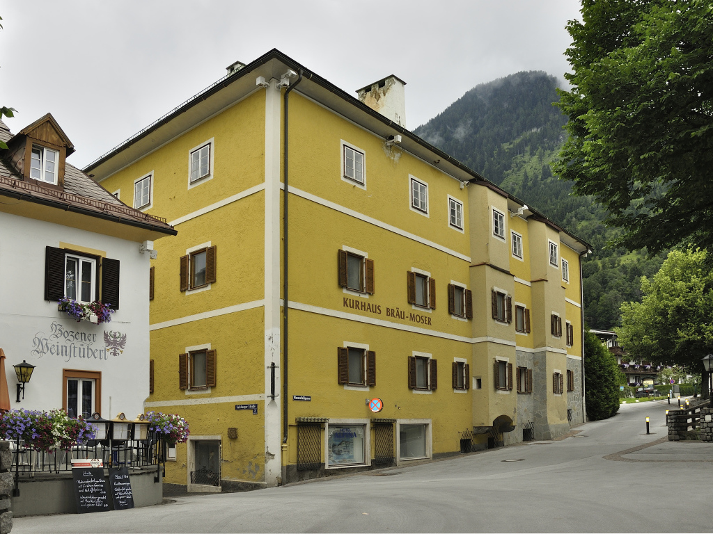 Кафе на курорте Бад Хофгастайн, Австрия