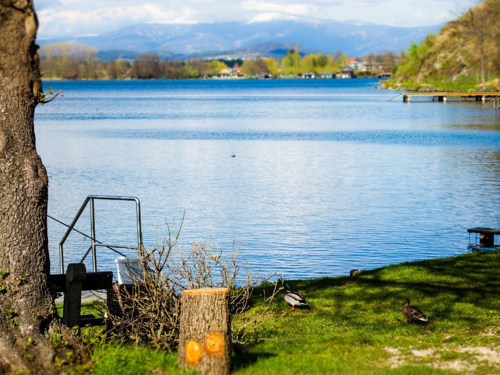 Отдых на озере Клопайнер Зее, Австрия