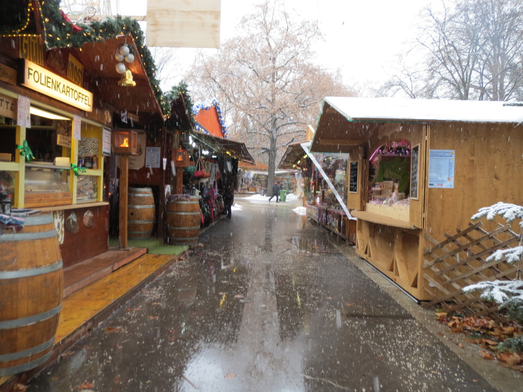 Рынок в городе Линц, Австрия