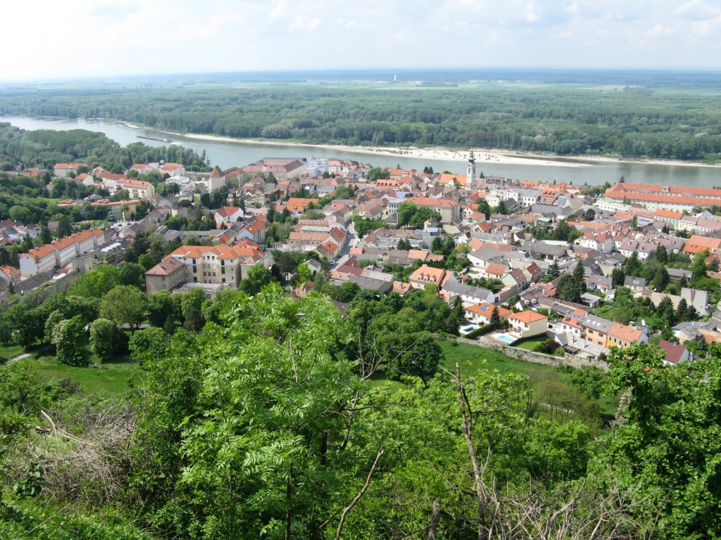 Панорама города Гайнберг, Австрия