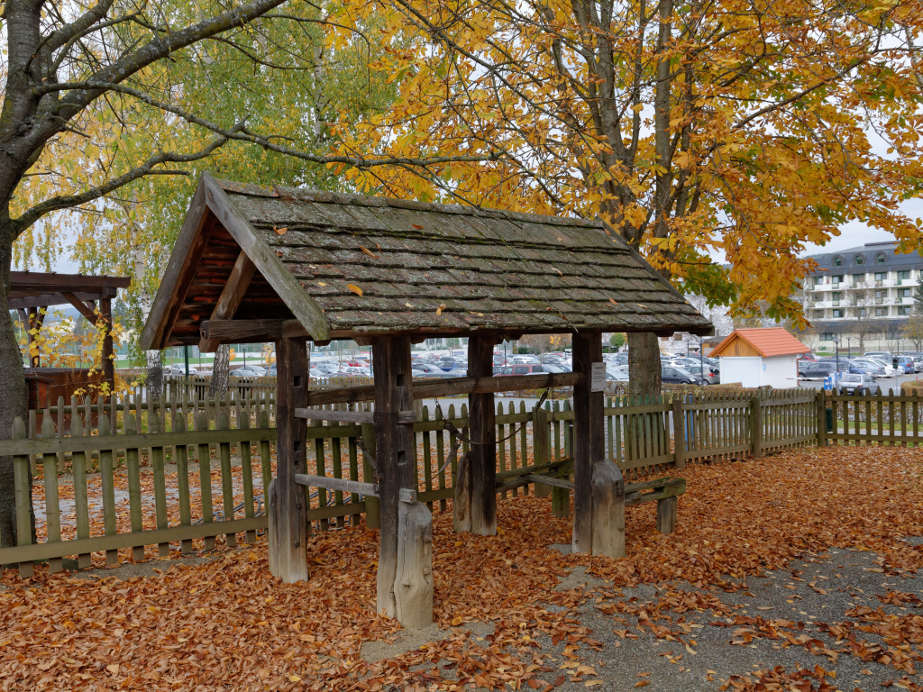 Парк на курорте Бад Татцмансдорф, Австрия
