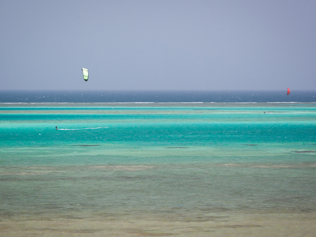 Голубая лагуна на курорте Марса Алам, Египет