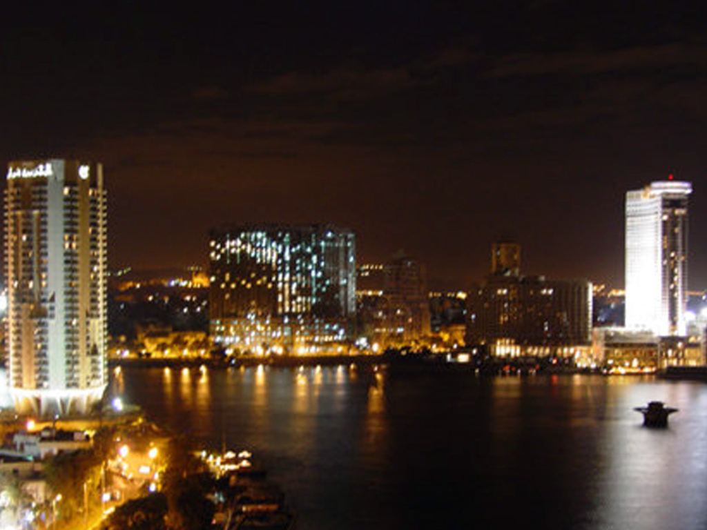 Ночные огни в Каире