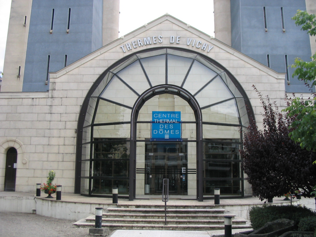 Термальный центр в городе Виши, Франция