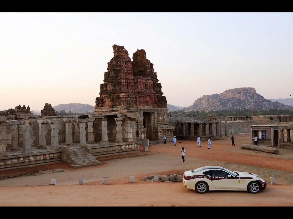 Феррари рядом с Мумбаи