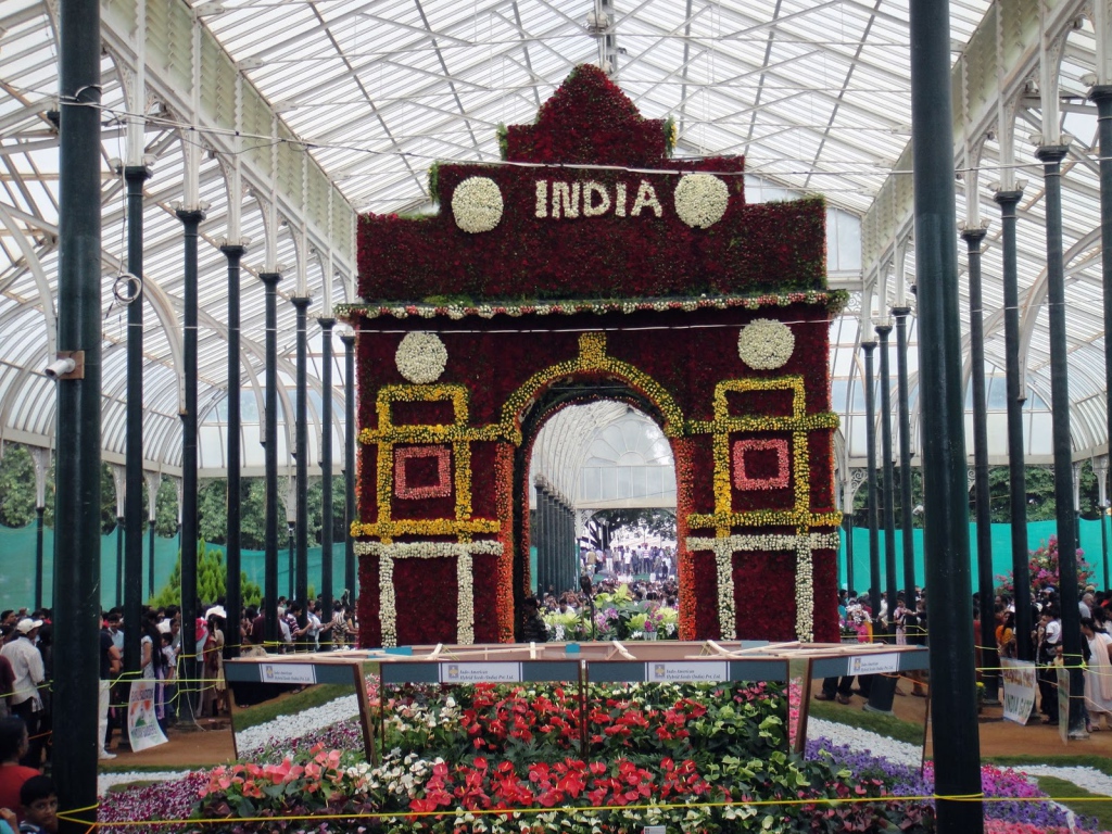 Шоу цветов в Бангалоре
