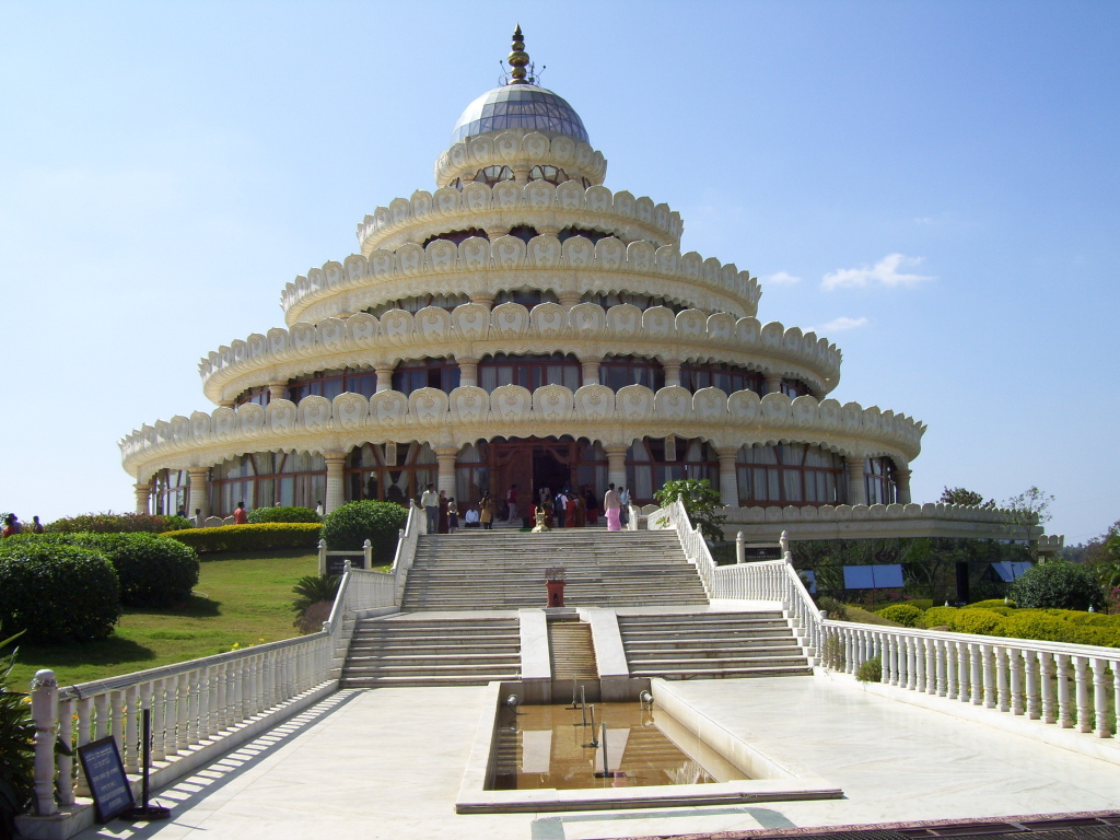 Необычная архитектура в Бангалоре