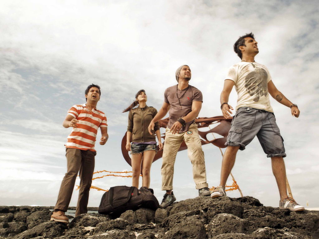 Молодёжь отдыхает в Гоа