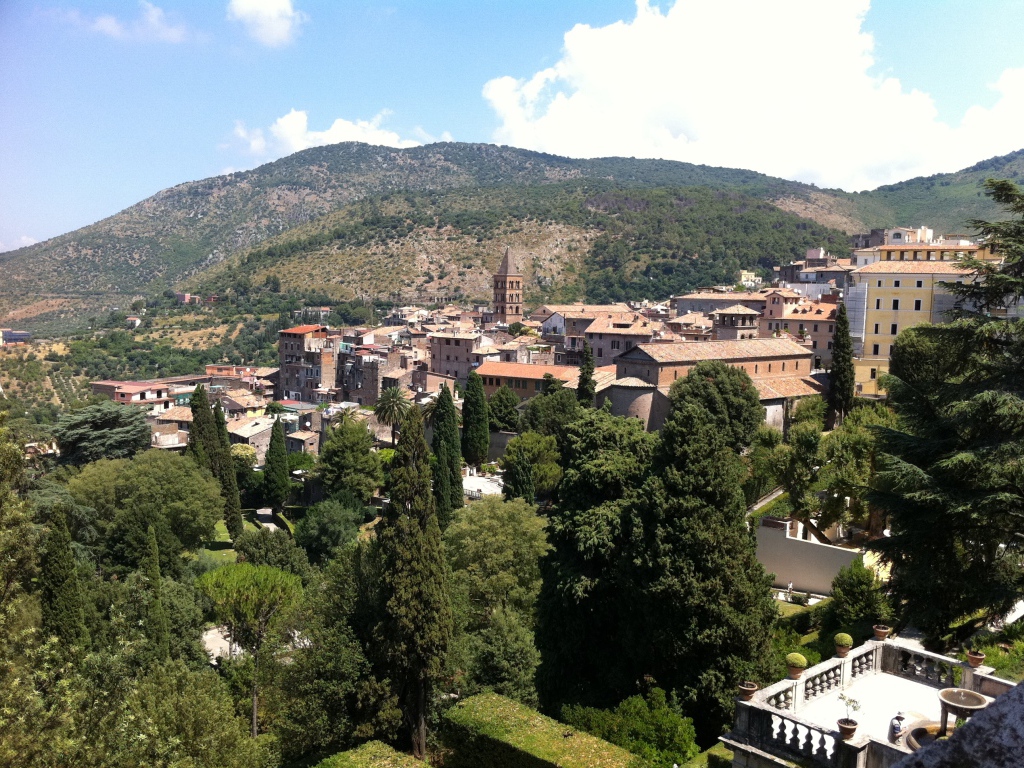 Город в Тиволи, Италия