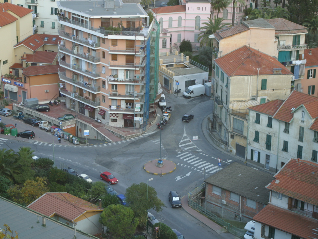 Городские улицы в Сан Ремо, Италия