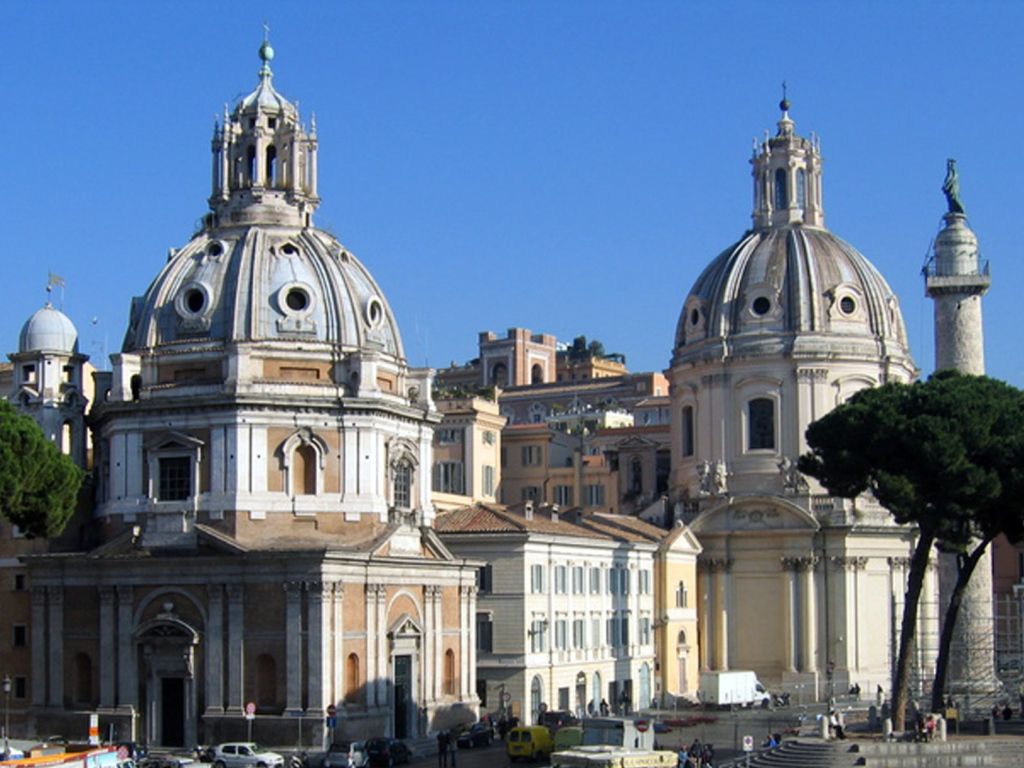 Колонна Траяна в Риме