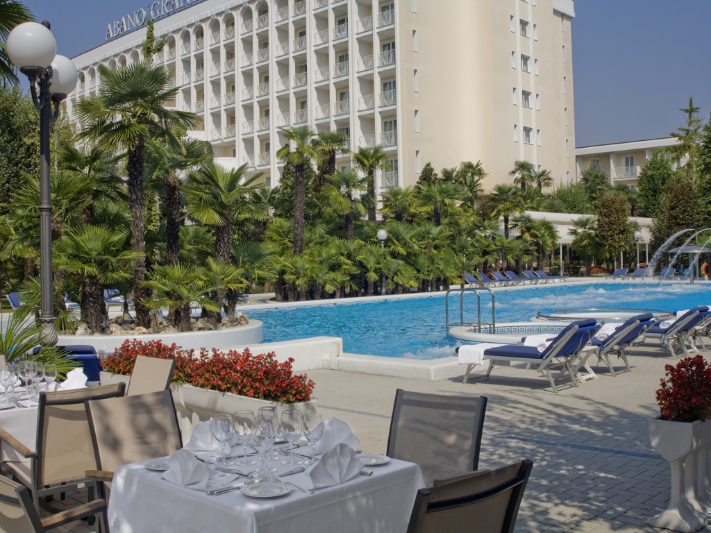 Гранд отель на курорте Абано Терме, Италия