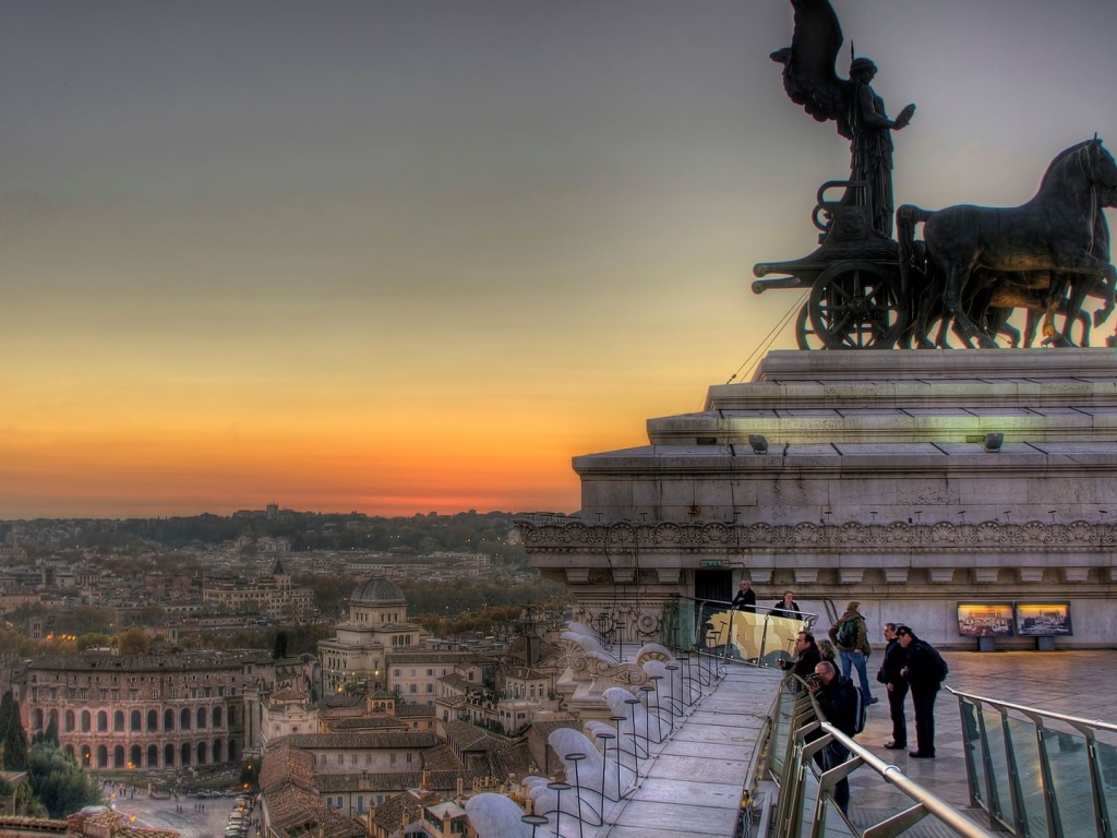 Смотровая площадка в Риме