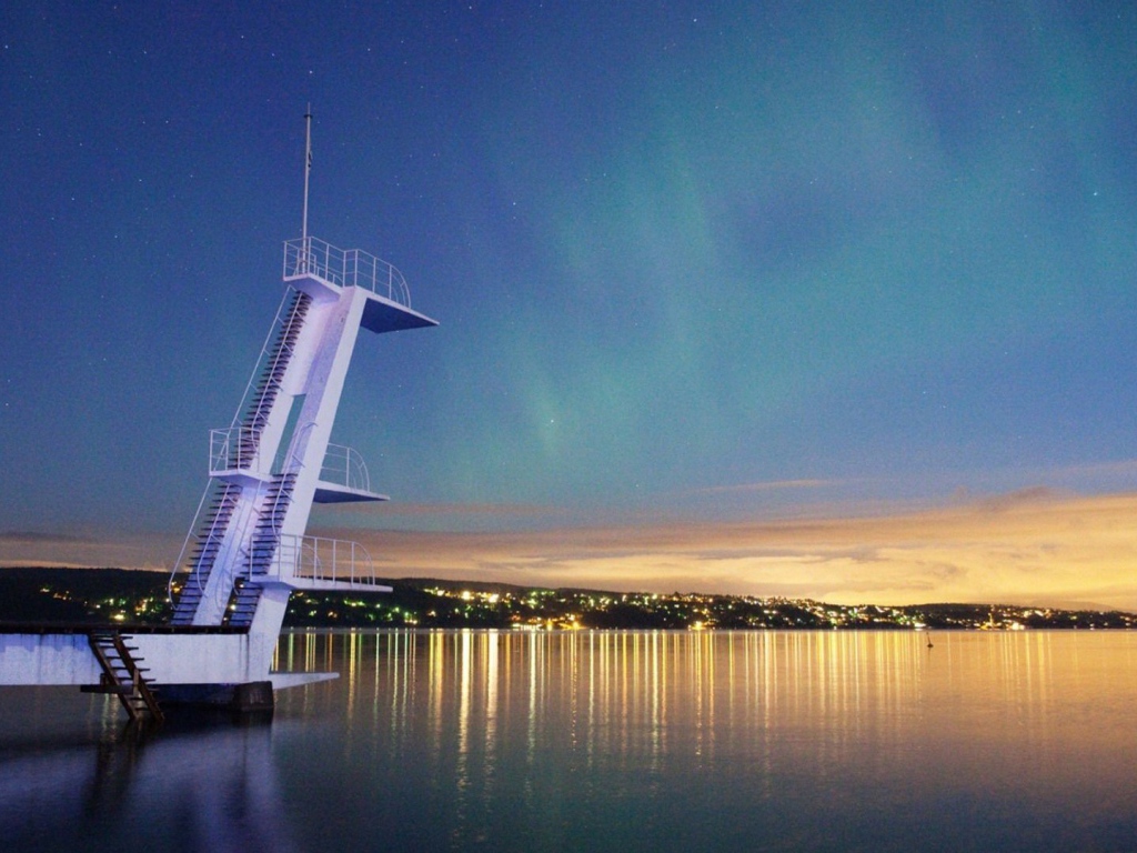 Аврора Бореалис в Осло